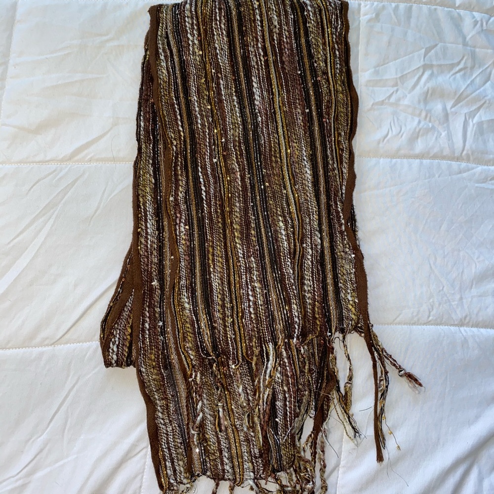 Brown scarf